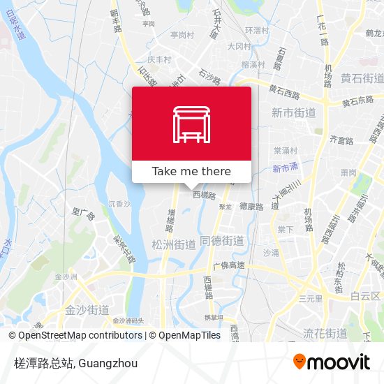 槎潭路总站 map
