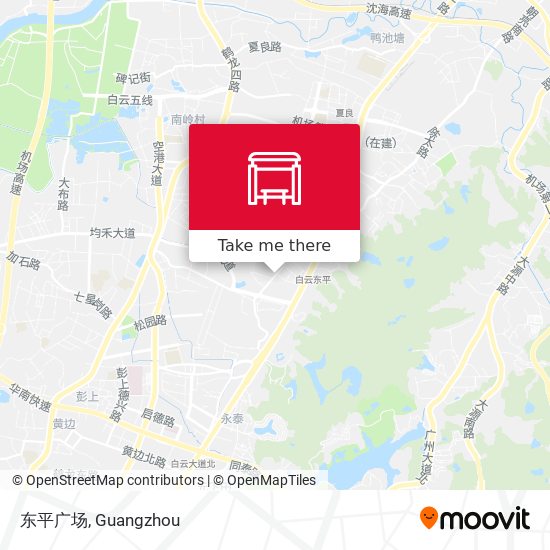 东平广场 map