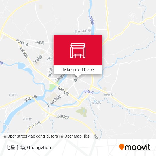 七星市场 map