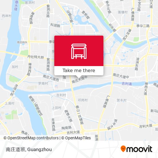 南庄道班 map