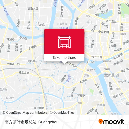 南方茶叶市场总站 map