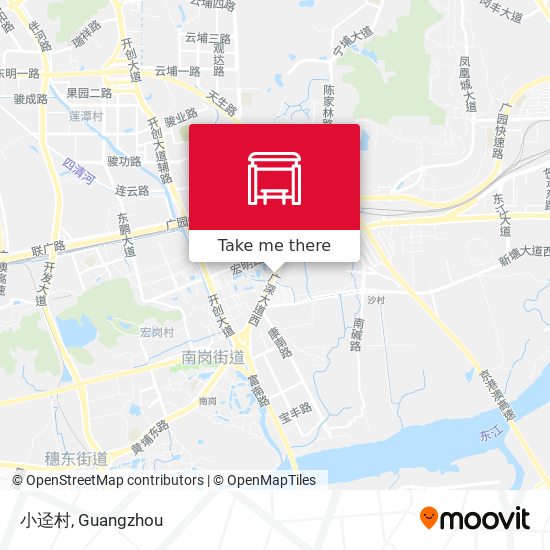 小迳村 map