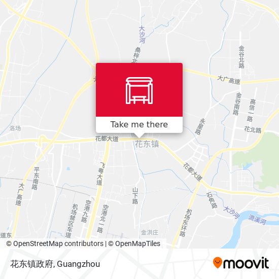 花东镇政府 map