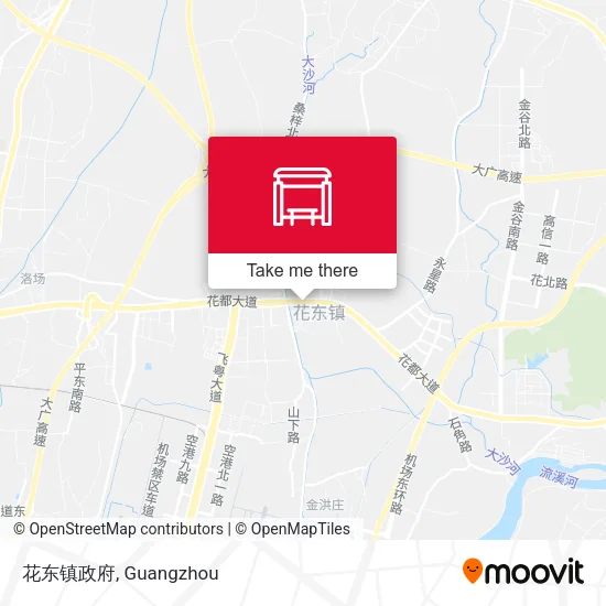花东镇政府 map