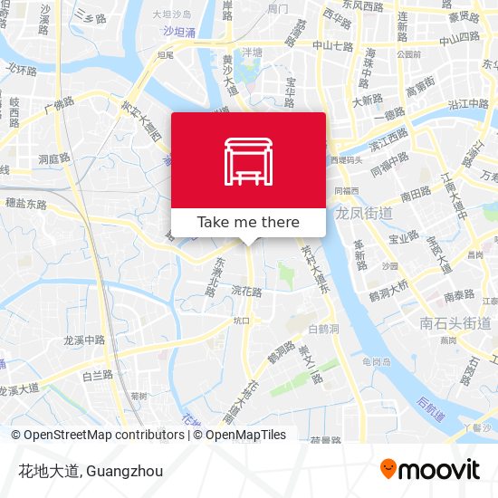花地大道 map