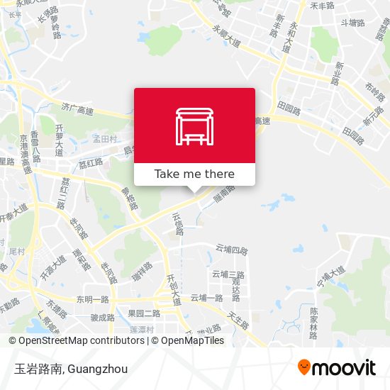 玉岩路南 map