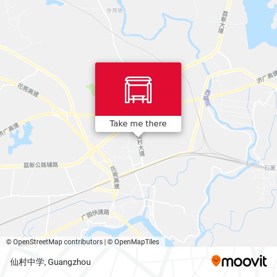 仙村中学 map