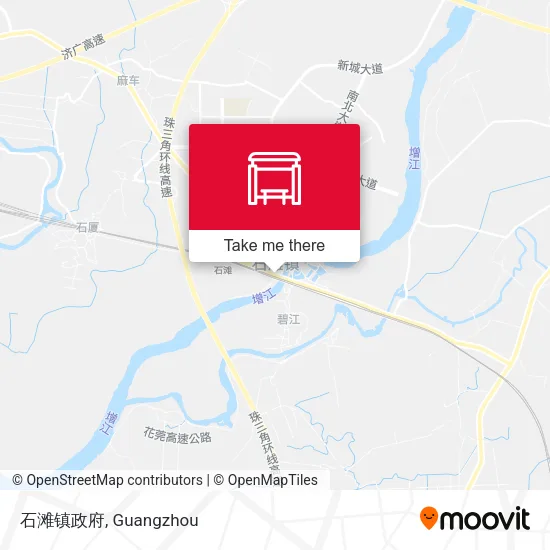 石滩镇政府 map