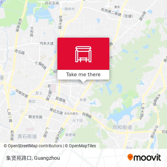集贤苑路口 map