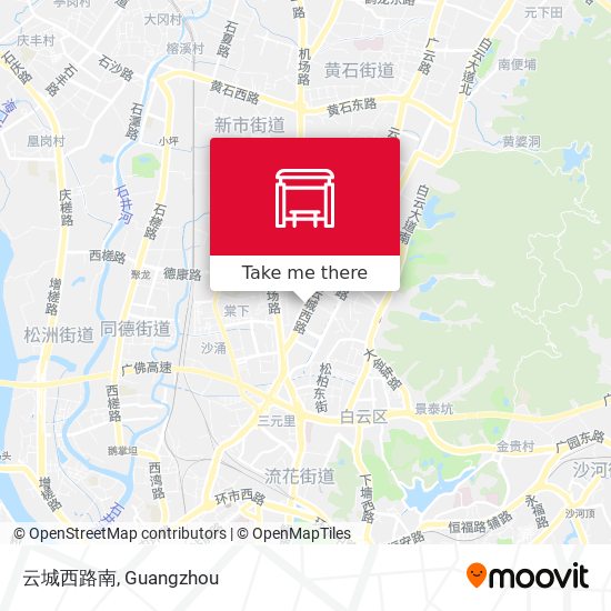 云城西路南 map