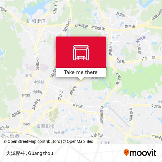 天源路中 map