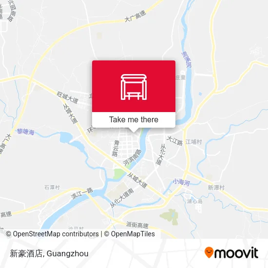 新豪酒店 map