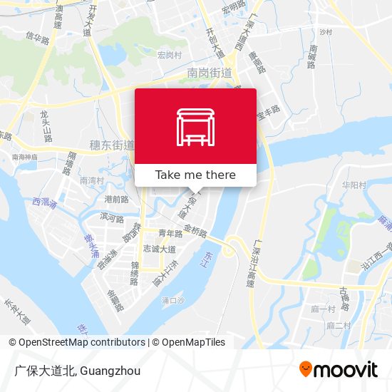广保大道北 map