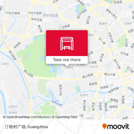 汀根村广场 map