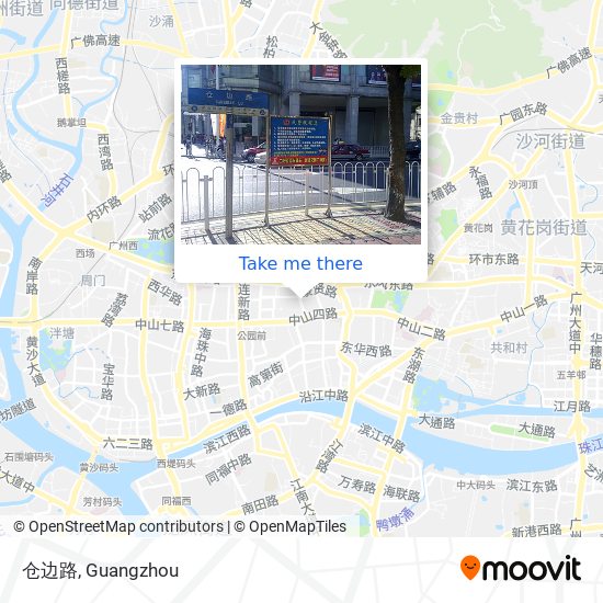 仓边路 map