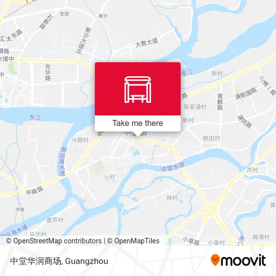 中堂华润商场 map