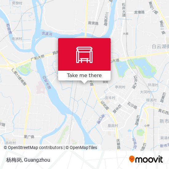 杨梅岗 map