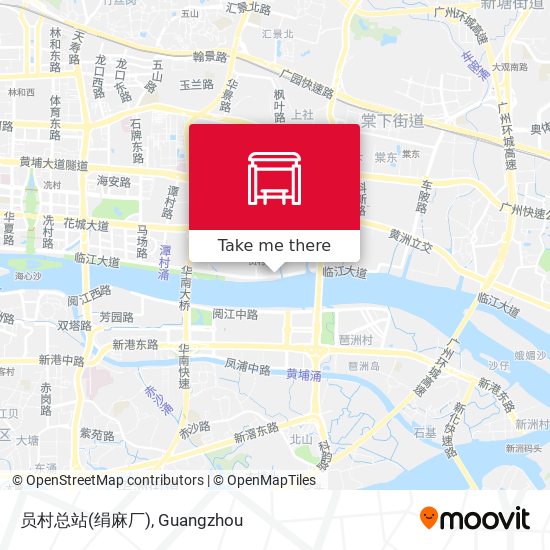 员村总站(绢麻厂) map