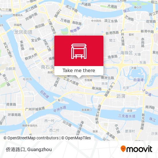 侨港路口 map