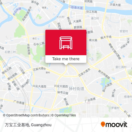 万宝工业基地 map