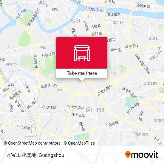 万宝工业基地 map