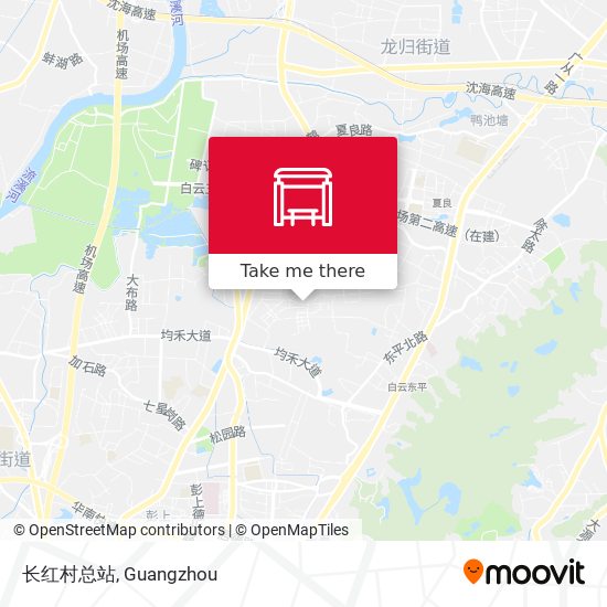 长红村总站 map