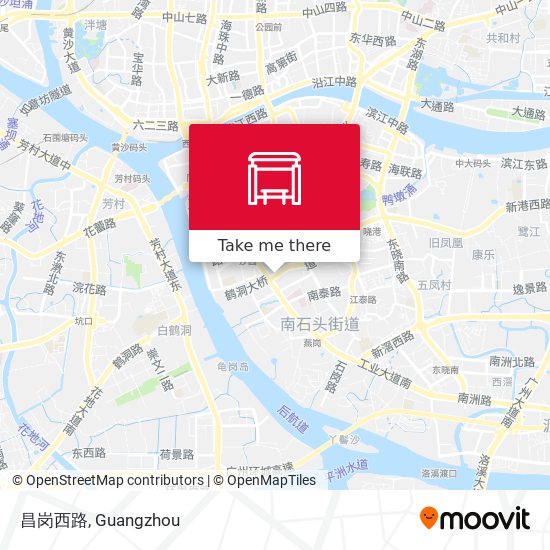 昌岗西路 map