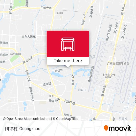 团结村 map
