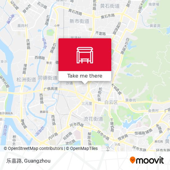 乐嘉路 map