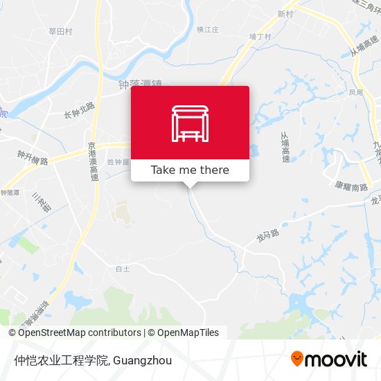 仲恺农业工程学院 map