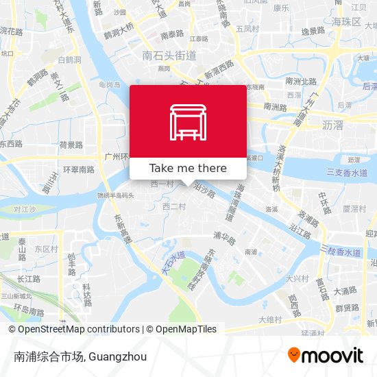 南浦综合市场 map