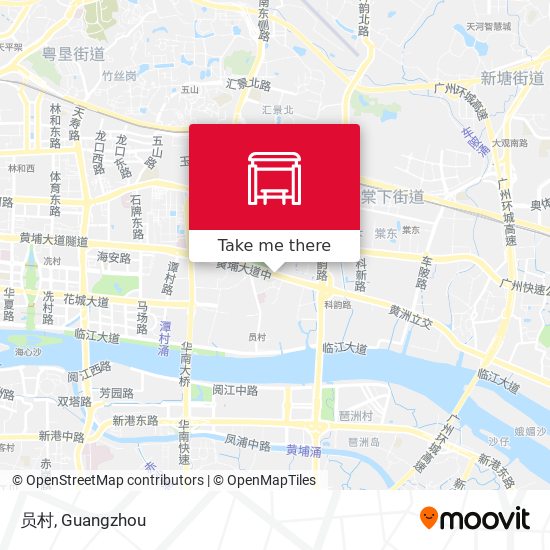员村 map