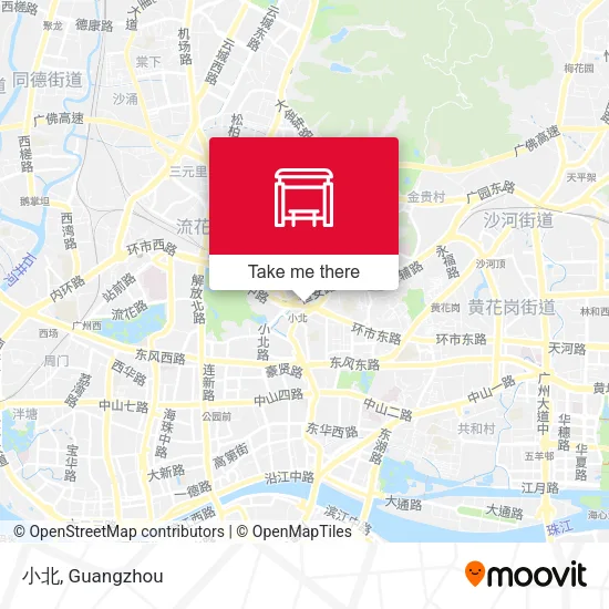 小北 map