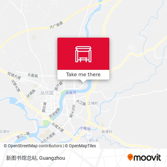 新图书馆总站 map