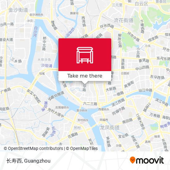 长寿西 map