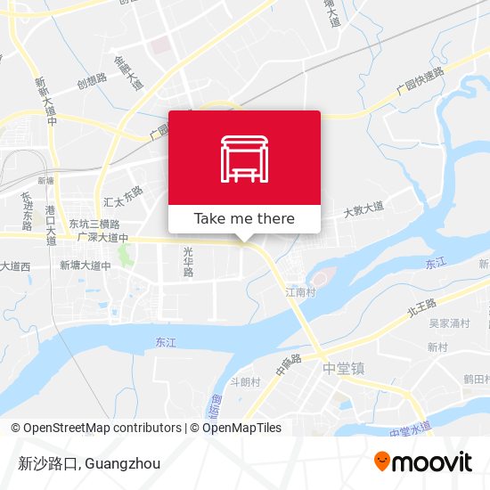 新沙路口 map