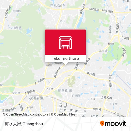 河水大街 map