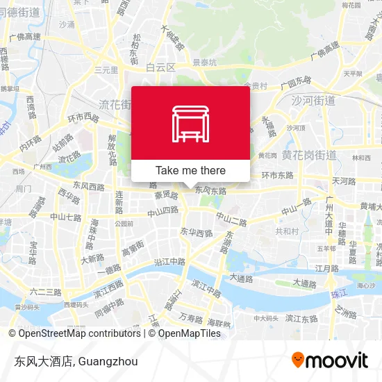 东风大酒店 map