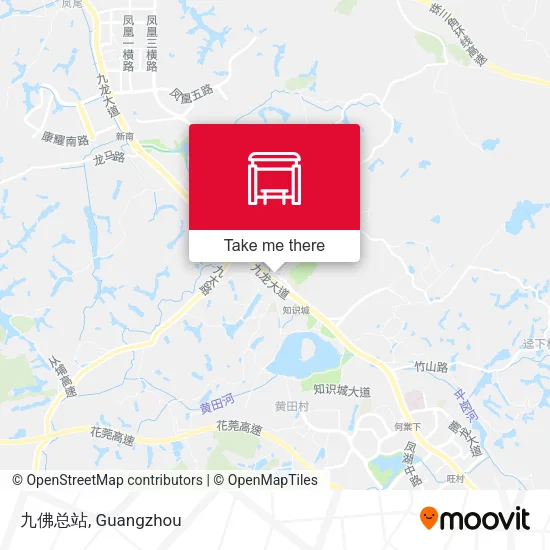 九佛总站 map