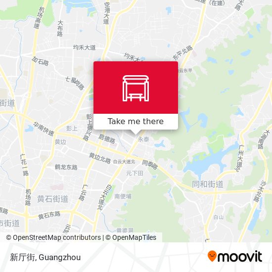 新厅街 map
