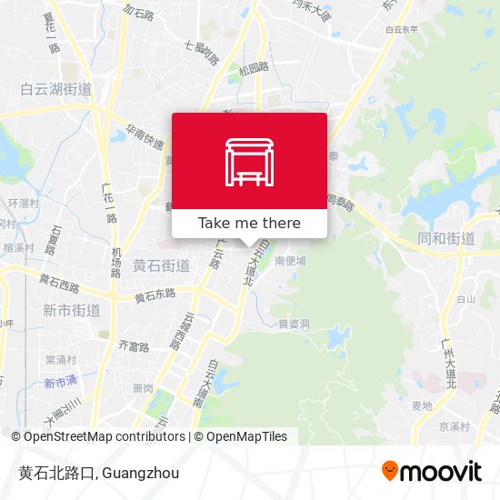 黄石北路口 map