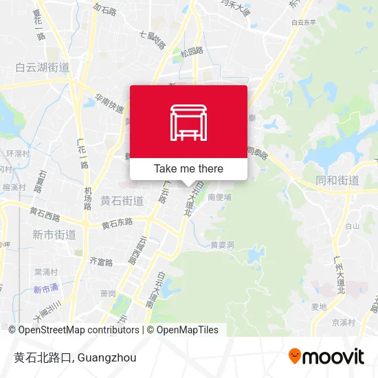 黄石北路口 map