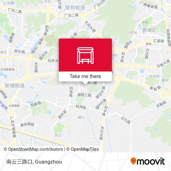 南云三路口 map
