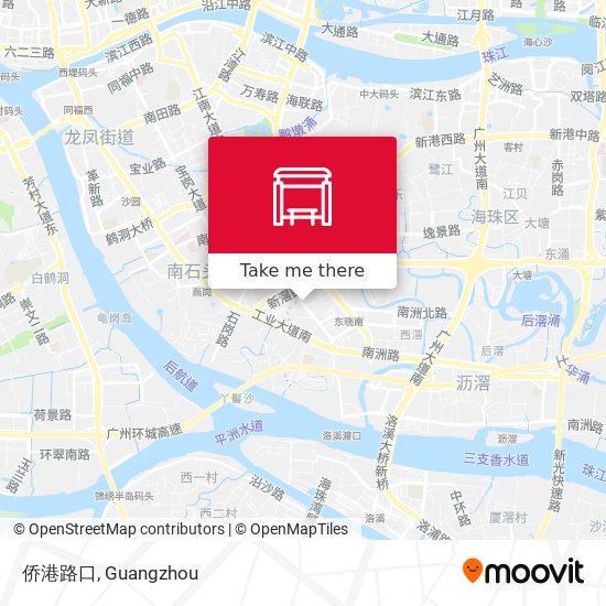 侨港路口 map