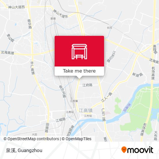 泉溪 map