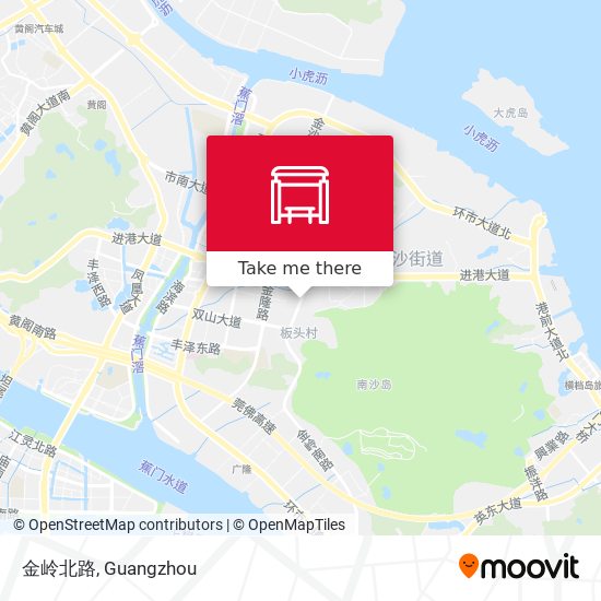 金岭北路 map
