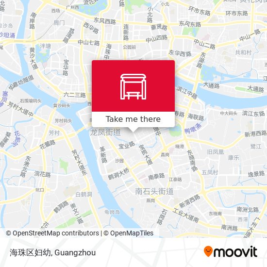 海珠区妇幼 map