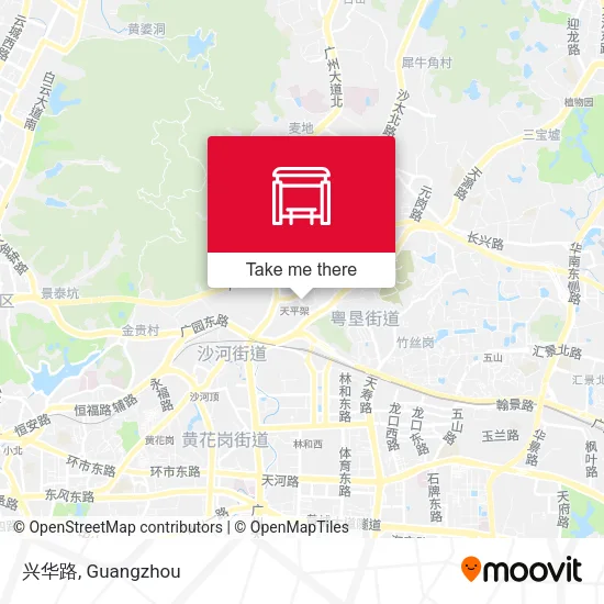 兴华路 map