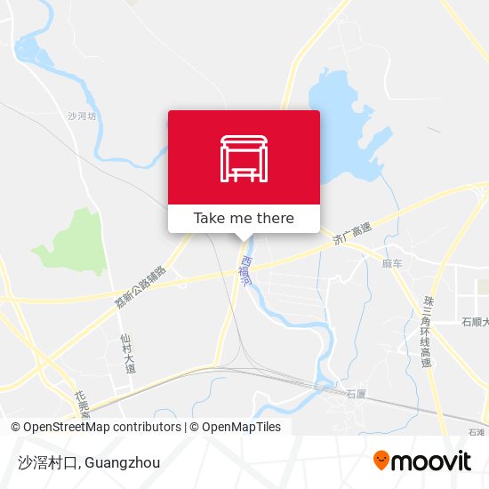 沙滘村口 map