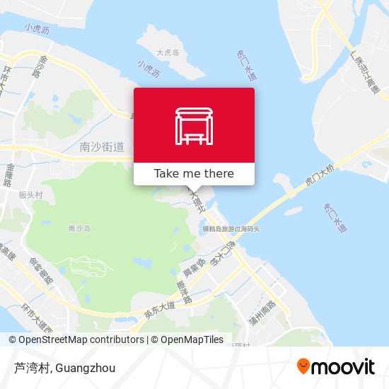 芦湾村 map